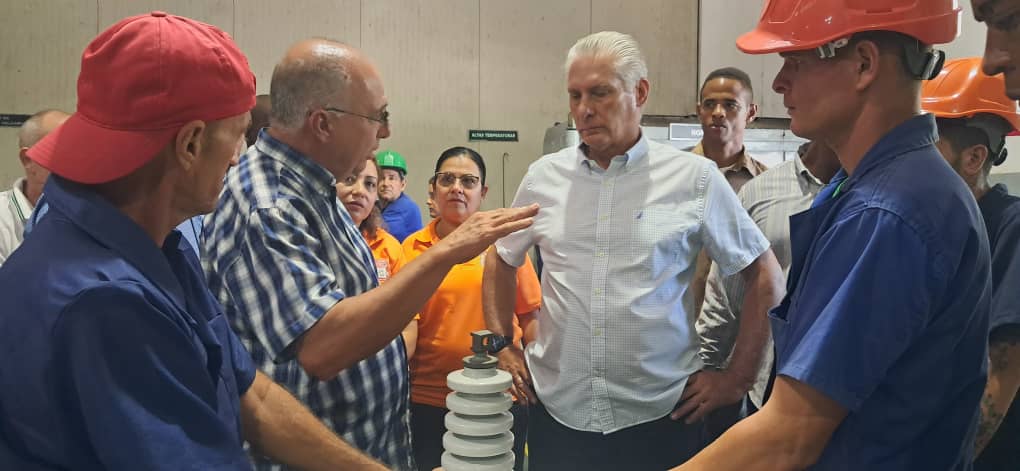 Recorre Díaz Canel objetivos económicos y sociales en Villa Clara