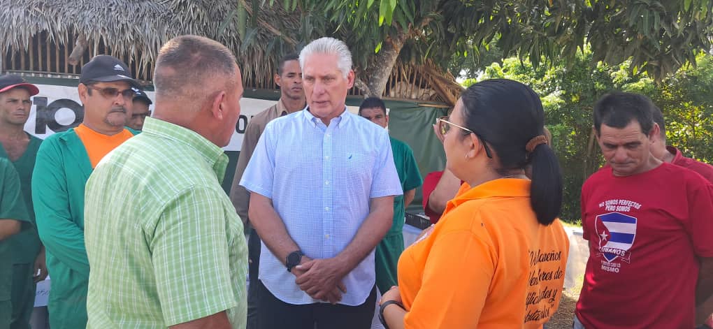 Recorre Díaz Canel objetivos económicos y sociales en Villa Clara