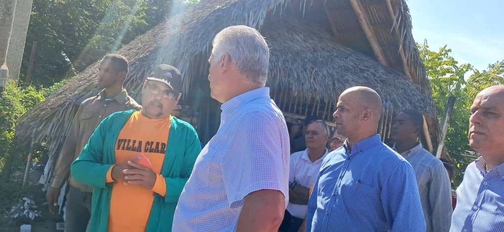 Recorre Díaz Canel objetivos económicos y sociales en Villa Clara
