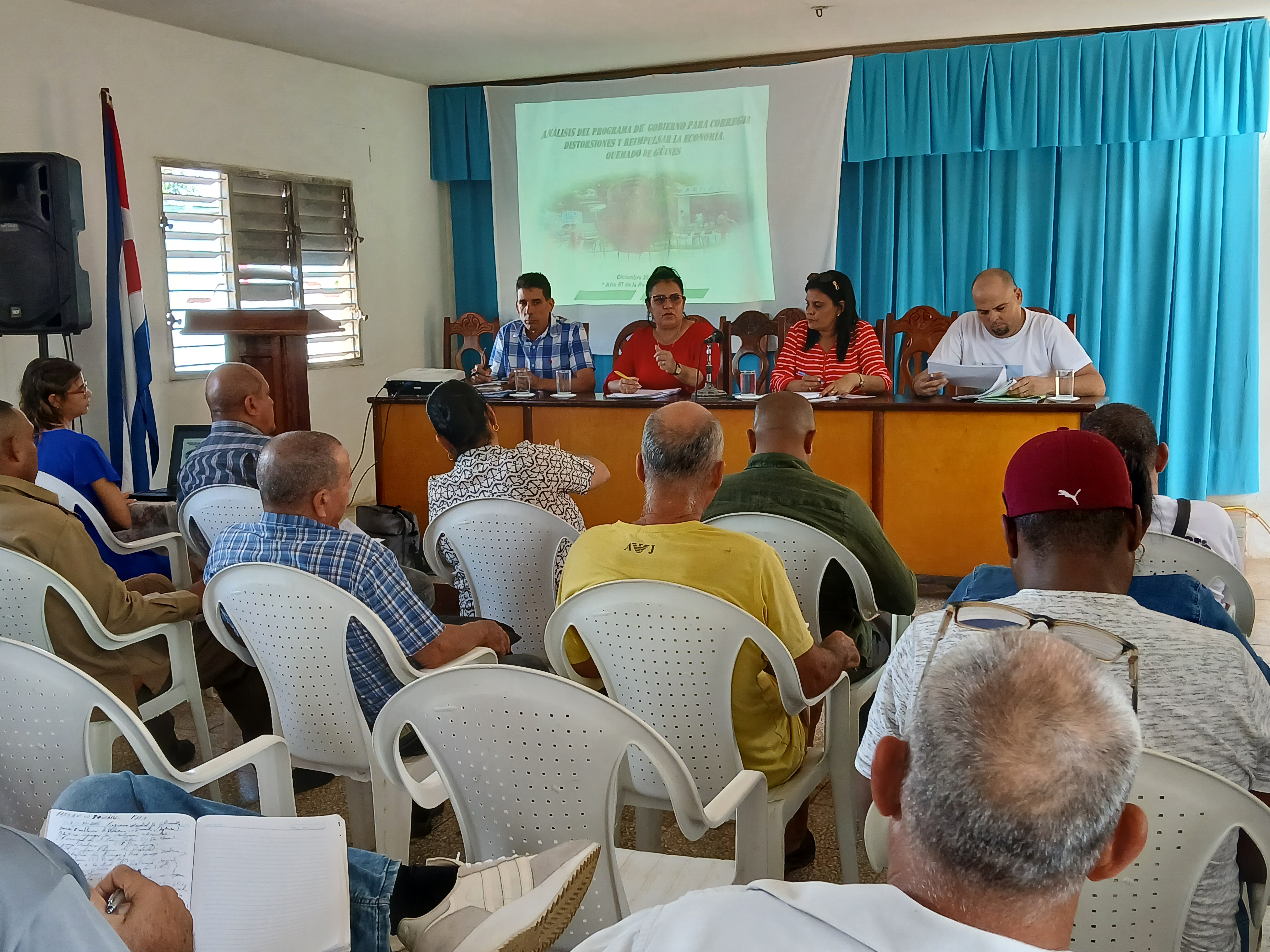 En visita a Quemado de Güines, gobernadora provincial analiza indicadores socio-económicos