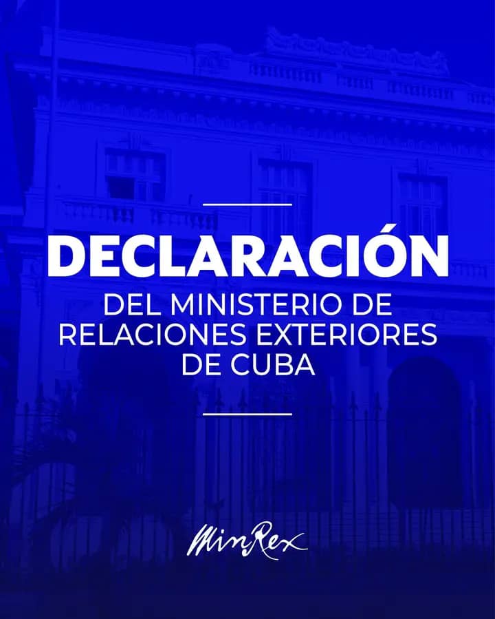 Declaración del MINREX: «Se refuerza la guerra económica contra Cuba»