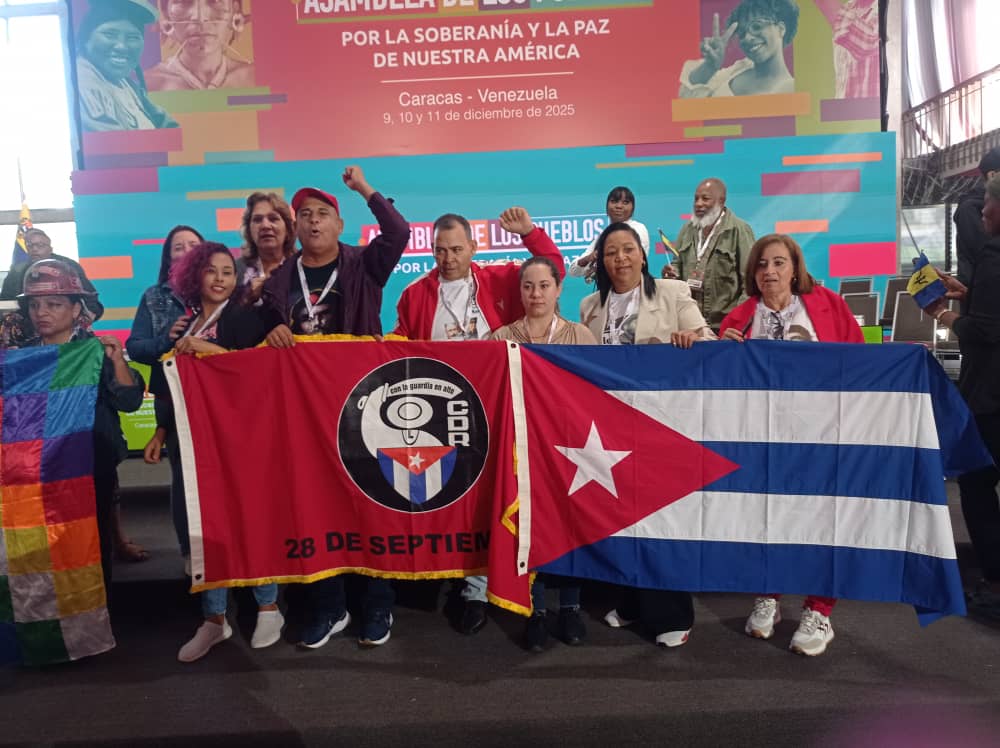 Resalta líder villaclareña grandes impactos de Asamblea de los Pueblos por la soberanía y la paz de Nuestra América