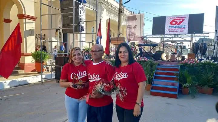 En Placetas, acto central provincial por aniversario 67 del Triunfo de la Revolución cubana