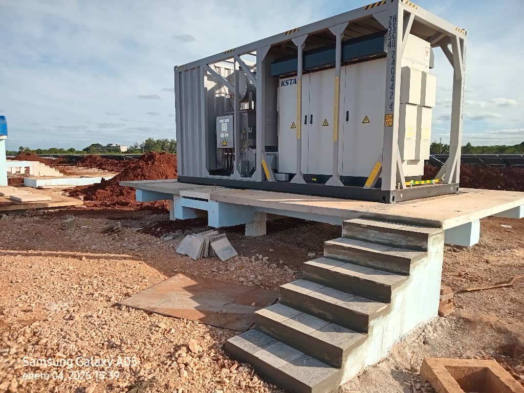 Avanza proceso de montaje del parque solar fotovoltaico de Remedios 