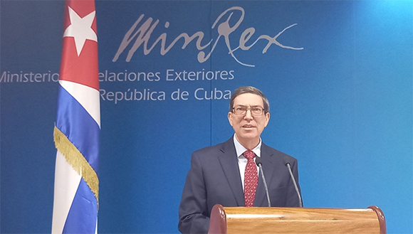 Canciller de Cuba: «La decisión más correcta sería levantar el bloqueo»