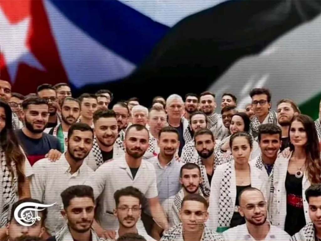 Díaz-Canel por compromiso serio para la paz en Gaza