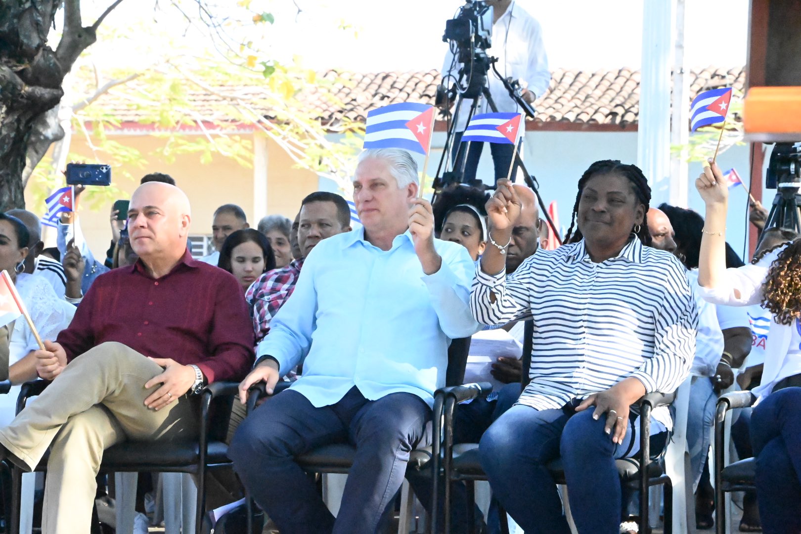 Díaz-Canel preside acto nacional por los 130 años del Grito de Baire