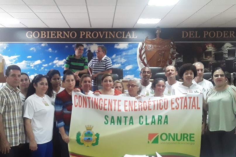 Abanderan Contingente Energético Estatal