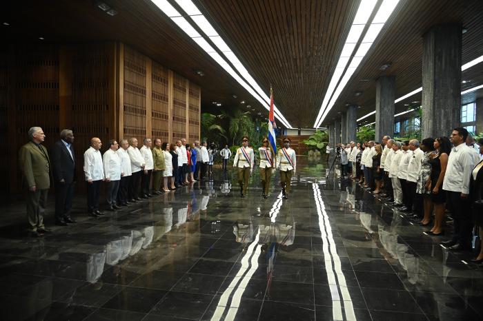 Los nuevos embajadores tienen la responsabilidad de ser leales al valioso legado de la diplomacia revolucionaria. Foto: Estudios Revolución