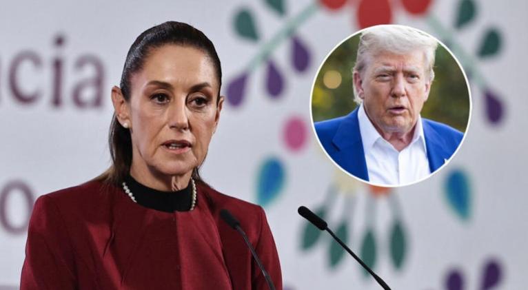 Sheinbaum rechaza plan fiscal de Trump que atenta contra migrantes