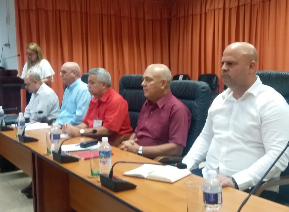 Sesiona Consejo Nacional de la Central de Trabajadores de Cuba