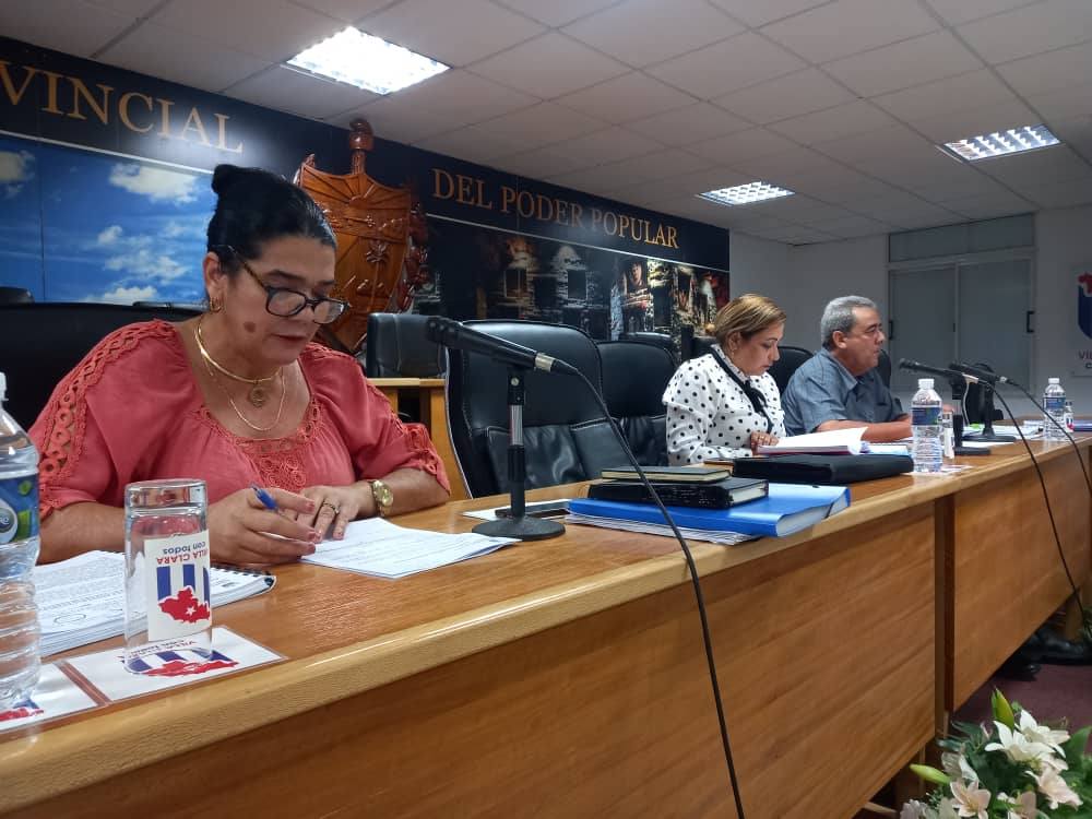 Consejo Provincial del Poder Popular analiza temas cardinales en Villa Clara