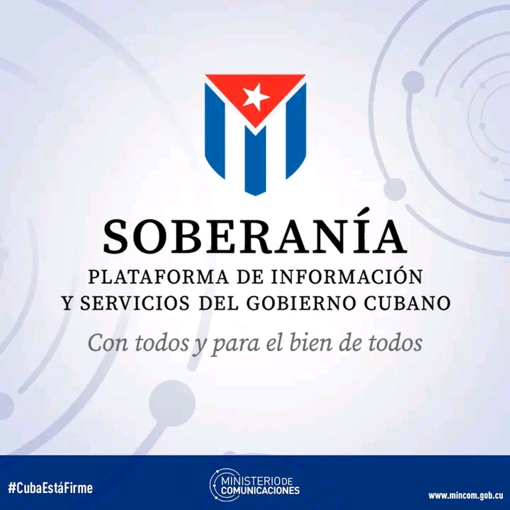 En línea Soberanía, plataforma de información y servicios del Gobierno