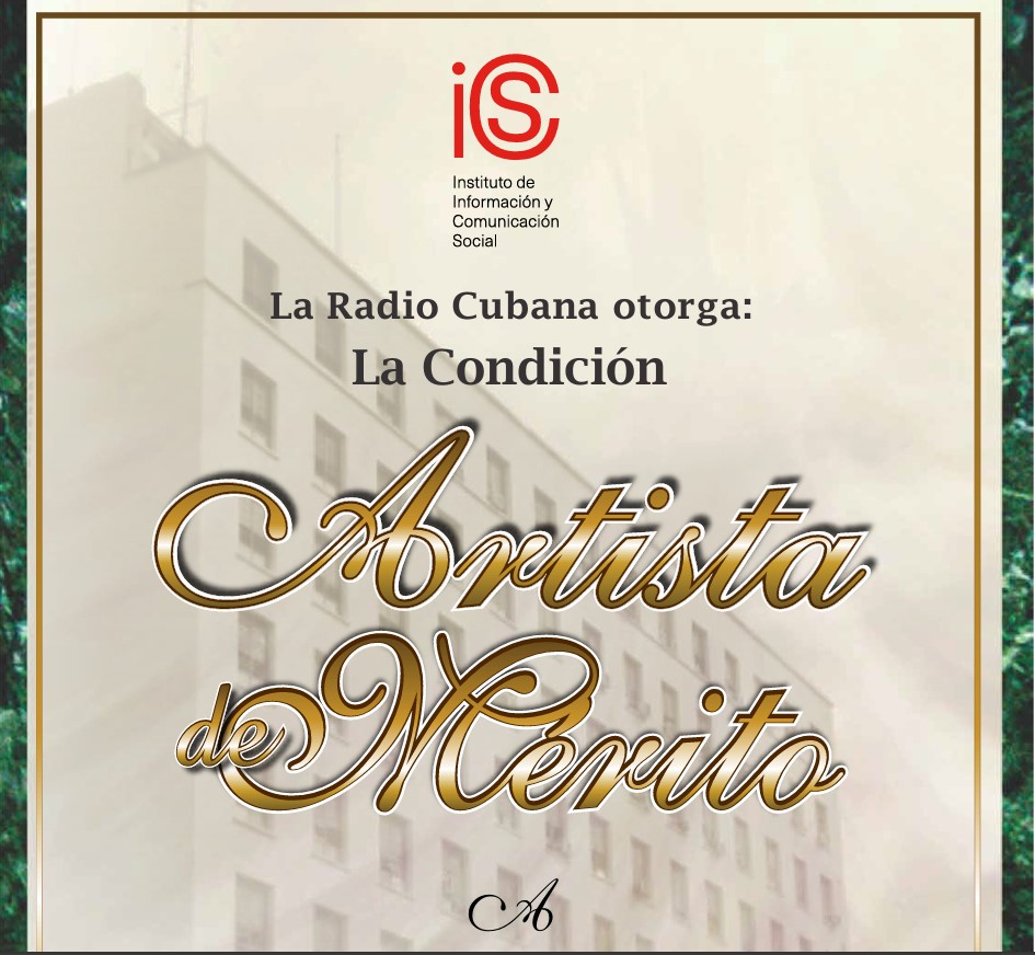 Conceden Condición Artista de Mérito 2025 a destacados profesionales de la Radio Cubana