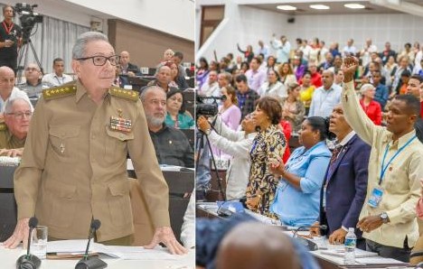 En presencia del General de Ejército Raúl Castro Ruz, concluyó ayer el v Periodo Ordinario de Sesiones del Parlamento, definido por Díaz-Canel como una auténtica asamblea de pueblo, y en la cual se aprobó una reforma constitucional que elimina el límite de 60 años de edad para ser elegido Presidente.
