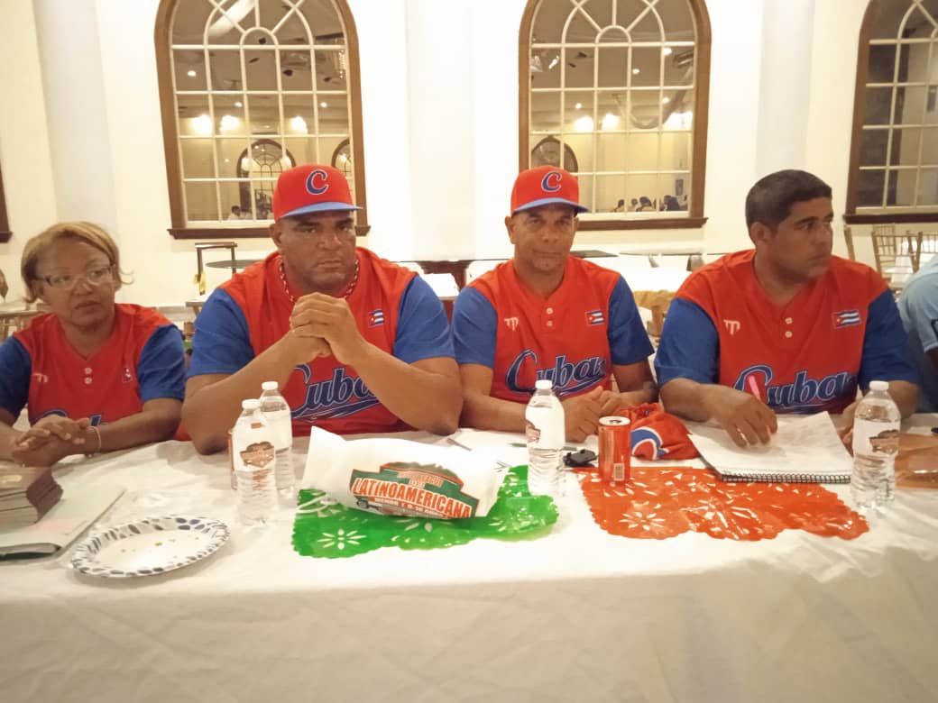 Congresillo Técnico de la Serie Latinoamericana de Béisbol de las Pequeñas Ligas en Monterrey.