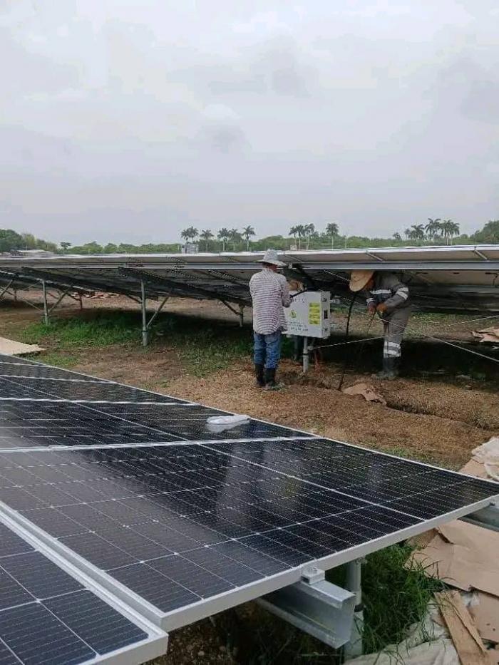Sincroniza al Sistema Electroenergético nuevo parque solar fotovoltaico en Calabazar de Sagua