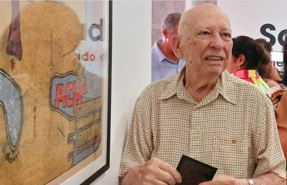 Exponen selección de obra gráfica de Alfredo Sosabravo