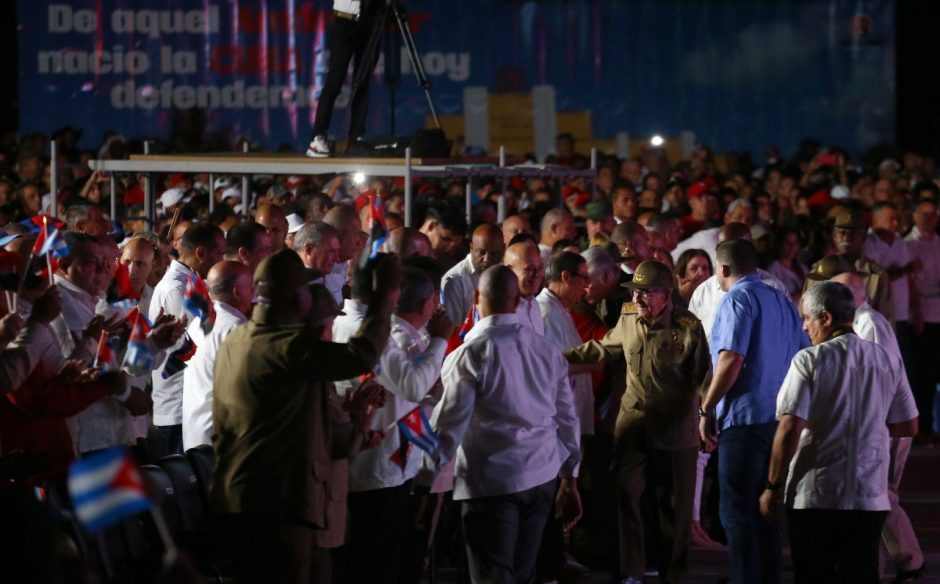 El Acto Central Nacional por el 72 aniversario del asalto a los cuarteles Moncada y Carlos Manuel de Céspedes inició este sábado en la Plaza de la Revolución Máximo Gómez Báez de esta central provincia. Foto: Marcelino Váquez Hernández/Cubadebate.