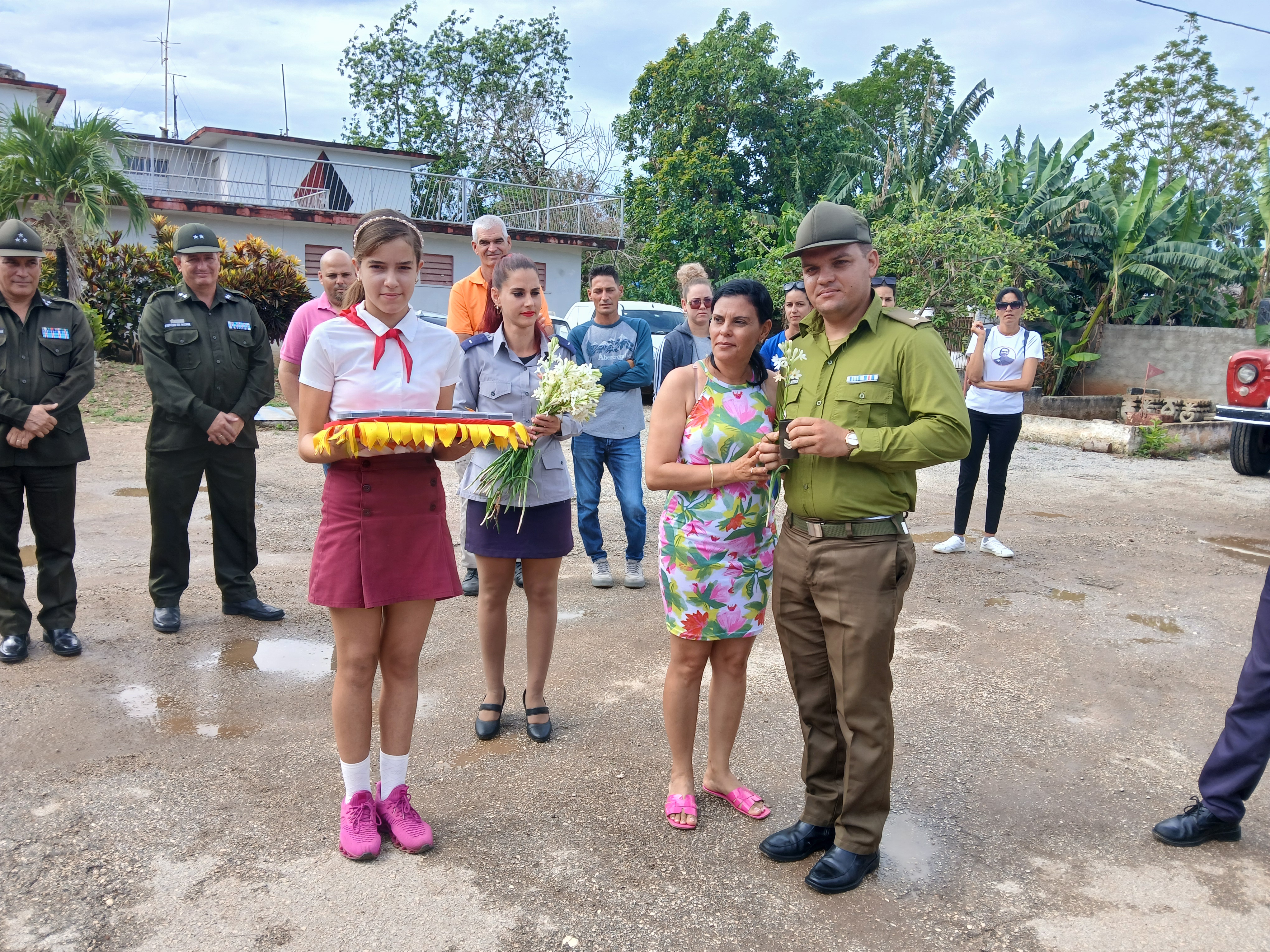 Quemado de Güines conmemora aniversario 64 del Ministerio del Interior