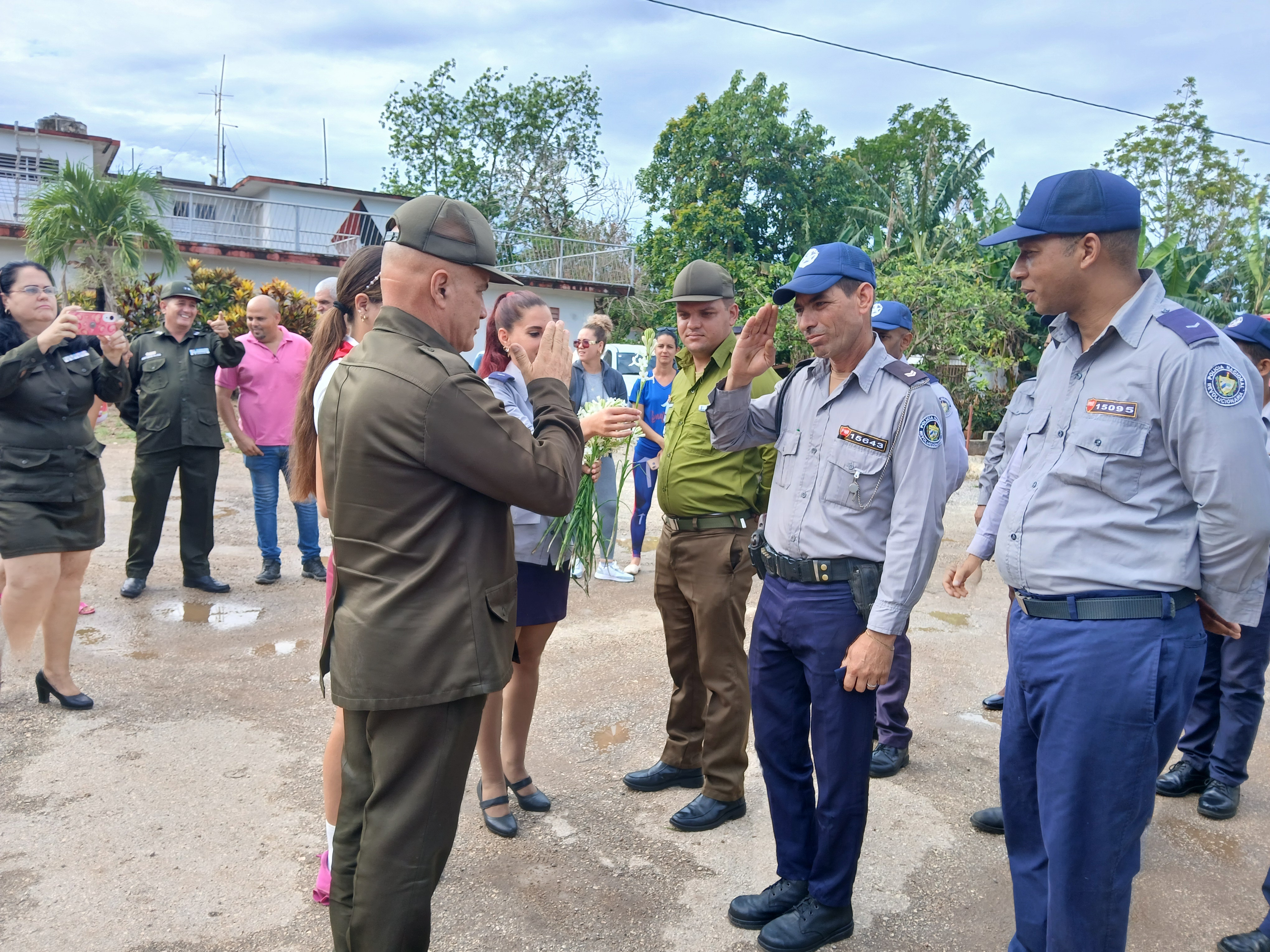 Quemado de Güines conmemora aniversario 64 del Ministerio del Interior
