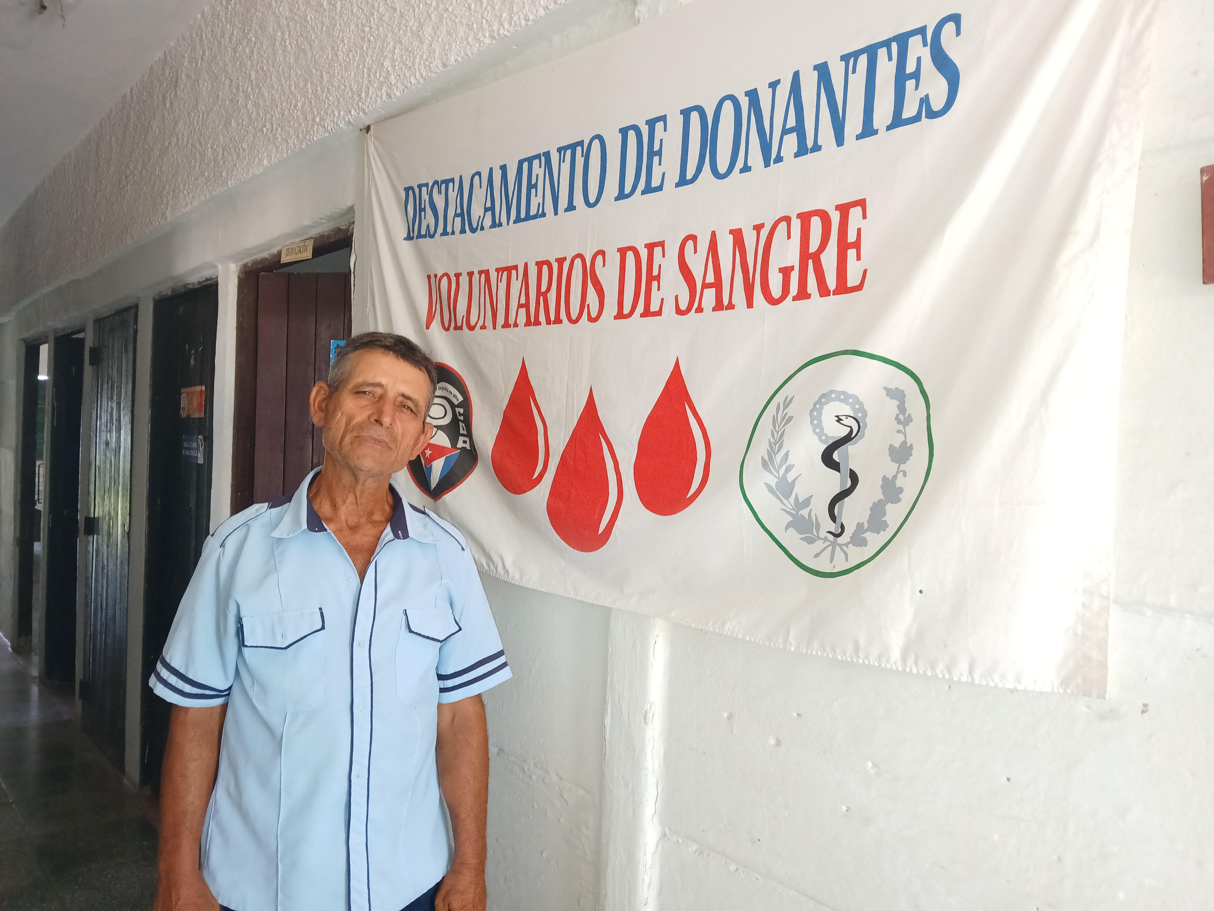 Quemado de Güines en jornada del Donante Voluntario de Sangre
