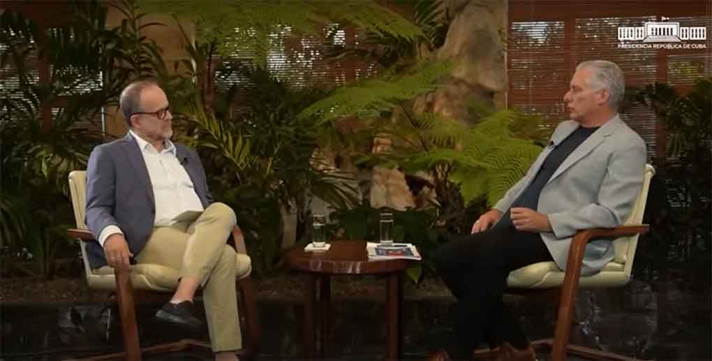 Dialoga presidente cubano con periodista Breno Altman (+Video)