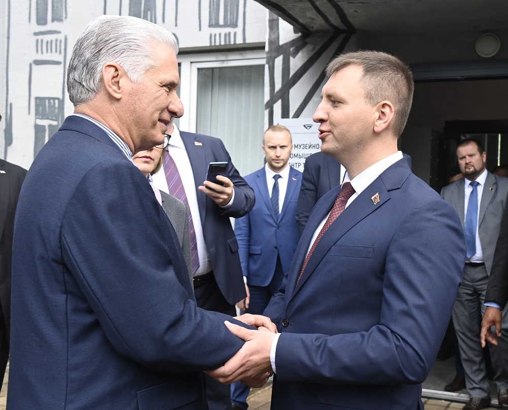 Díaz-Canel en Belarús: «Unidos, pongamos nuestros empeños, voluntades y energías en hacer posible nuestros proyectos»
