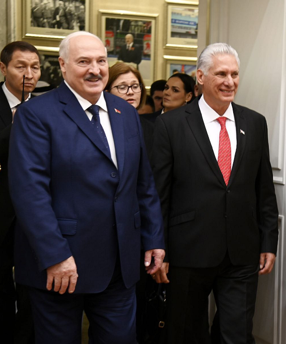Presidente cubano participó en reunión del Consejo Supremo Económico Euroasiático