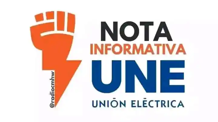 Unión Eléctrica estima un déficit en el pico nocturo no de 1753 MW, tras la incorporación de dos unidades
