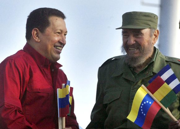 En la amistad de Fidel y Chávez, la hermandad de dos pueblos