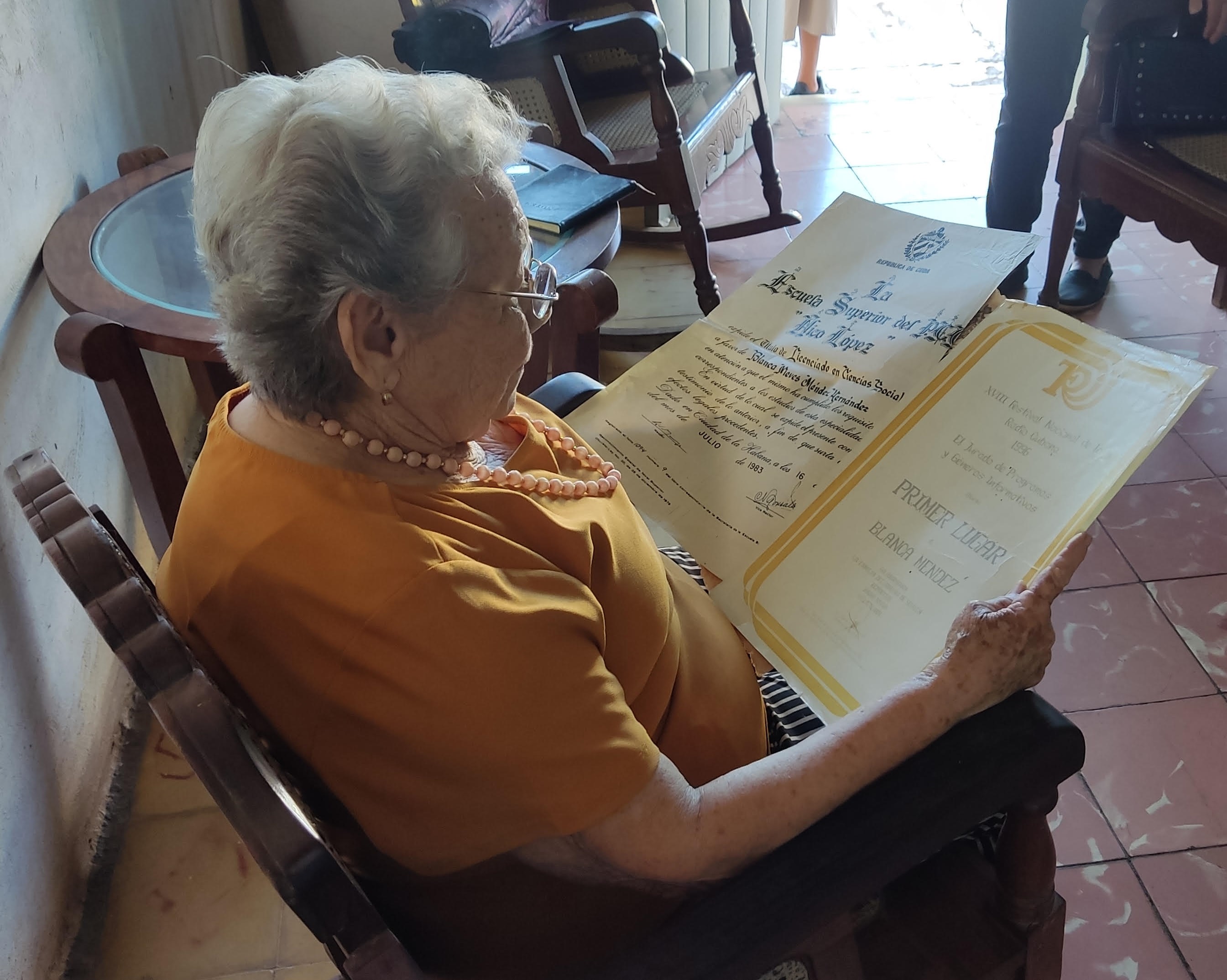 Mujer y periodista incansable