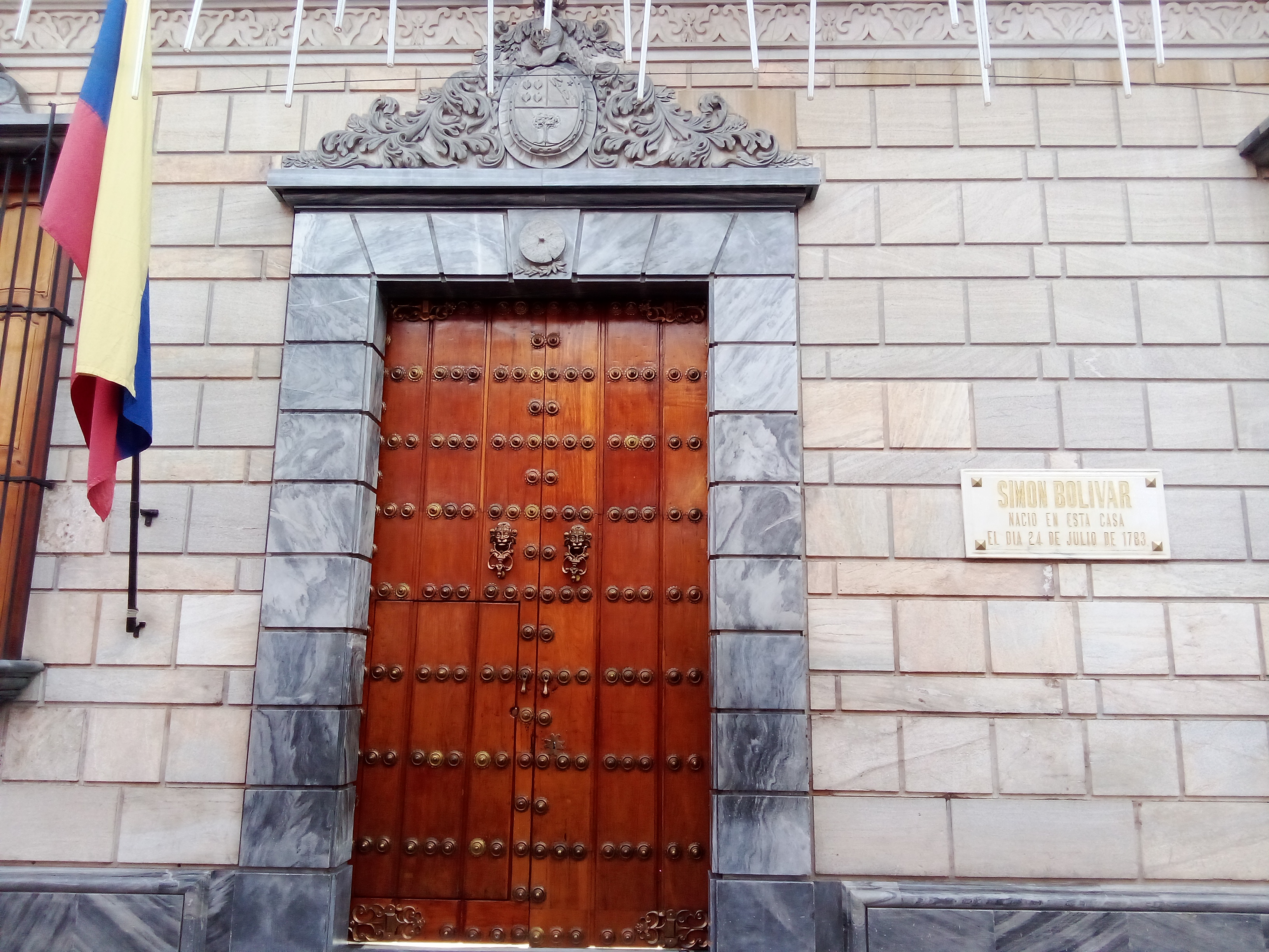 Casa Natal de Simón Bolívar, donde germinó la semilla de la libertad