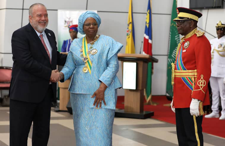 Asiste Marrero Cruz en Namibia a investidura presidencial de Nandi-Ndaitwah 
