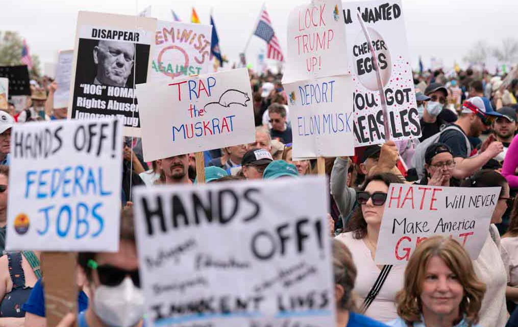 Anuncian movilizaciones en EEUU contra políticas de Trump