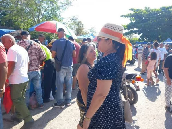 Recorre gobernadora villaclareña feria agropecuaria en Santa Clara