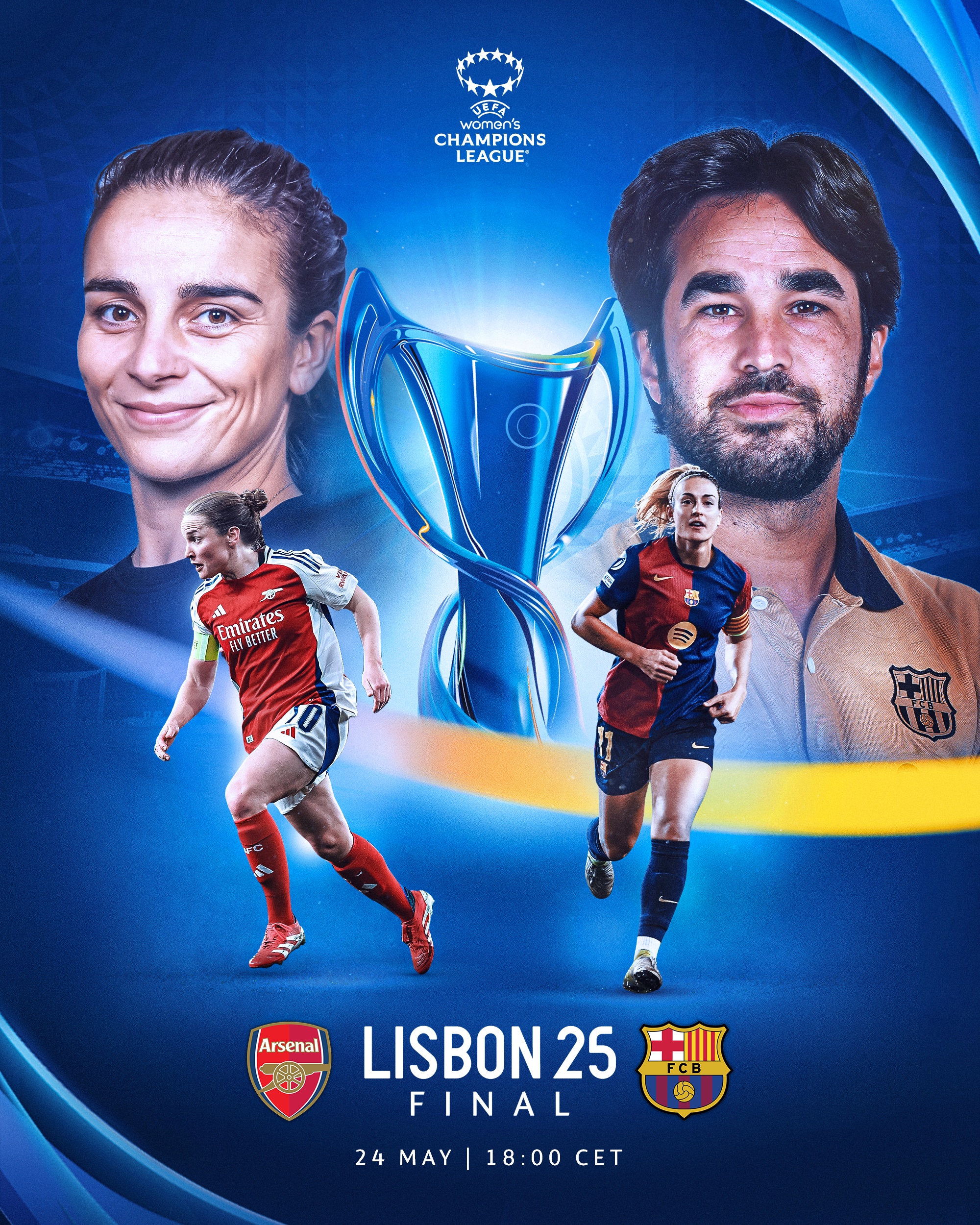 Ámbito deportivo: Barcelona vs. Arsenal, final inédita en la Champions femenina