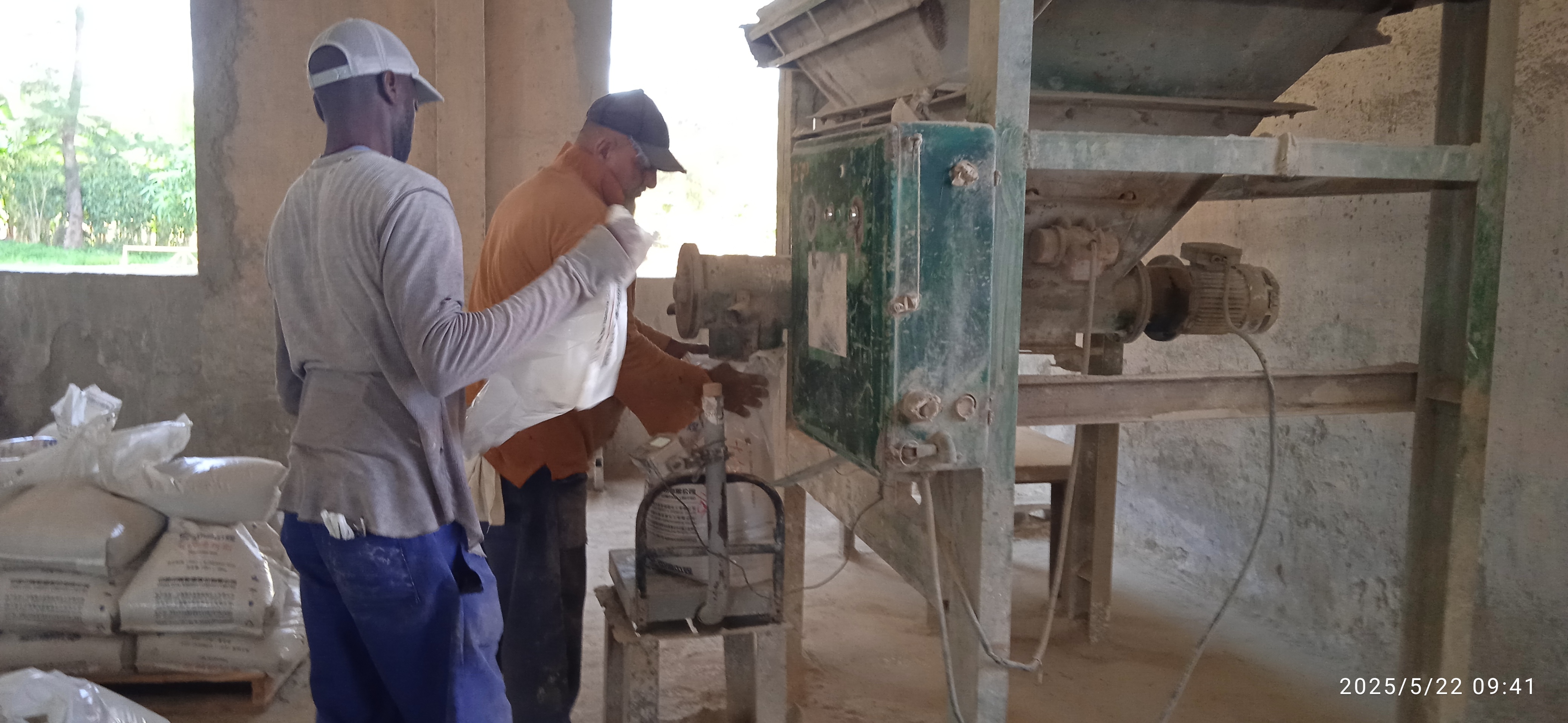 La huella de la Unidad Empresarial de Base UEB  Combinado de Hormigón Rolando Morales Sanabria del municipio de Cifuentes