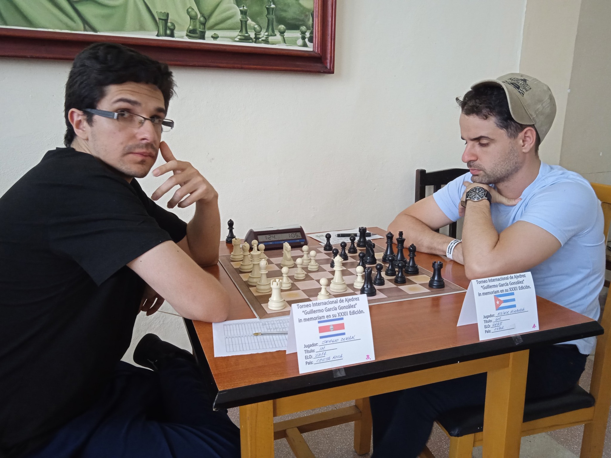 Lucha por el liderazgo de los grupos principales en Torneo Internacional de Ajedrez en Santa Clara