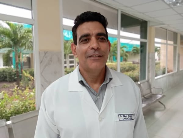 Dr. C. Elibet Chávez González, especialista de I y II Grado en Cardiologia del Cardiocentro Ernesto Guevara , de Santa Clara