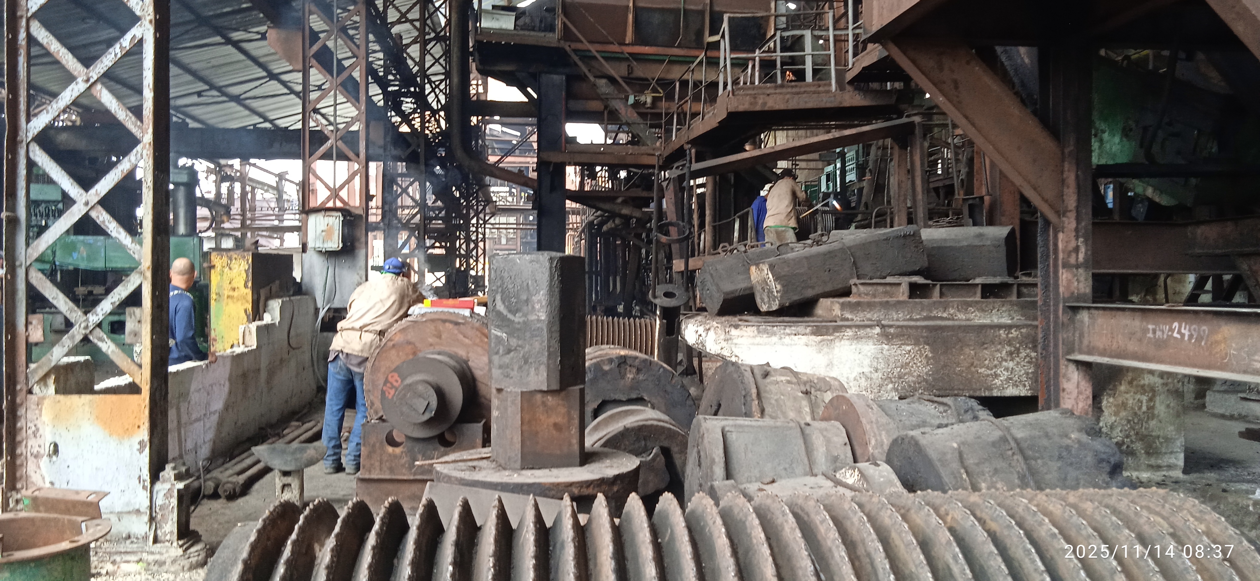 Laboran con celeridad en las reparaciones del central azucarero Héctor Rodríguez ante la cercanía de la zafra