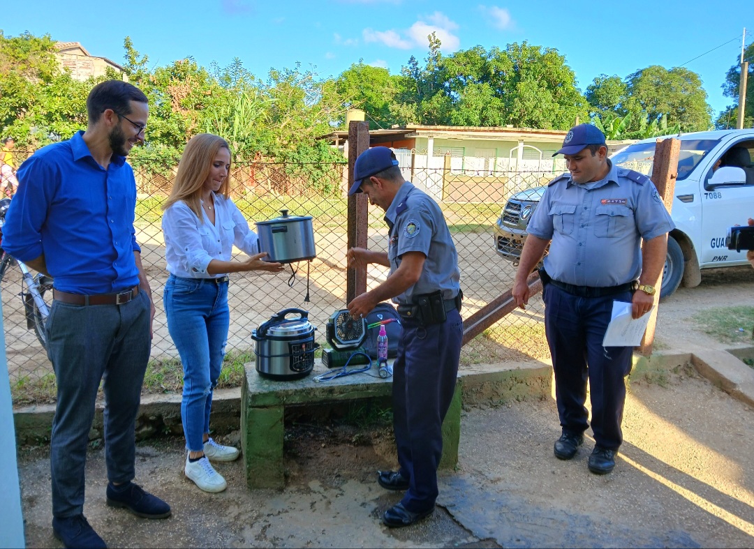 Eficaz accionar de la PNR en Quemado de Güines