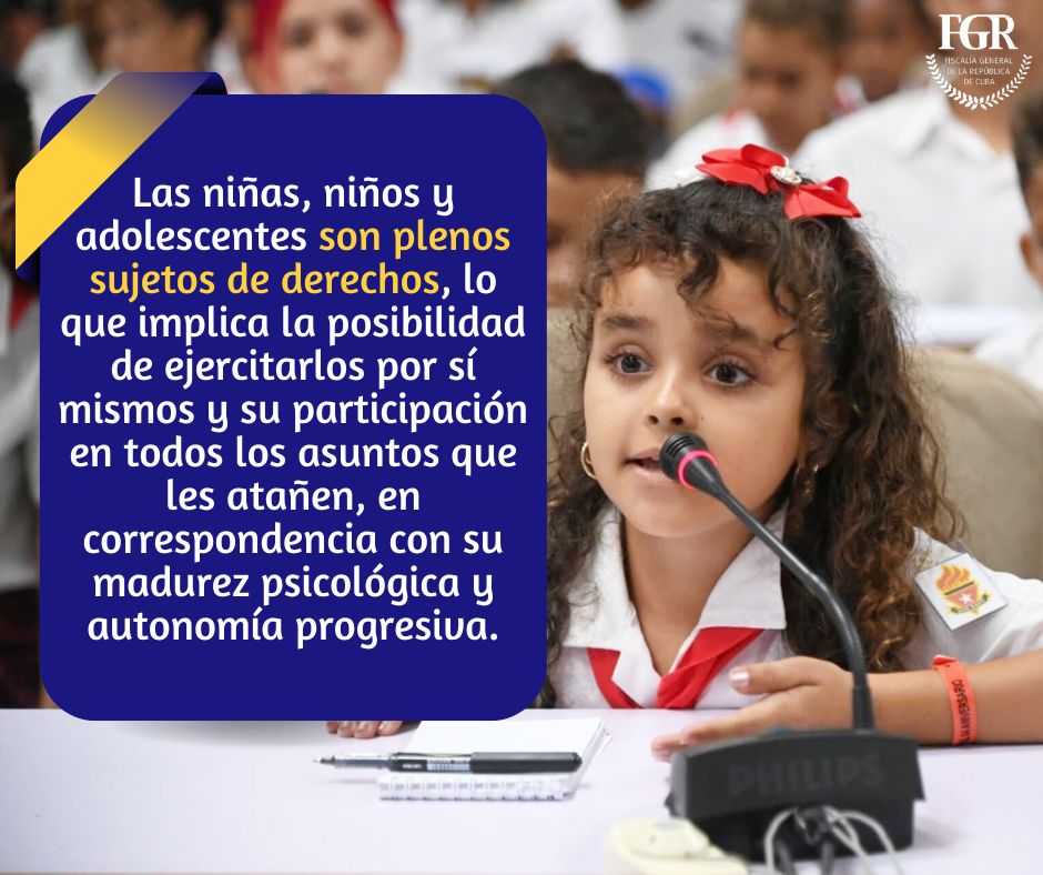 Código de la Niñez, Adolescencias y Juventudes en Cuba, norma inclusiva e integral de derechos