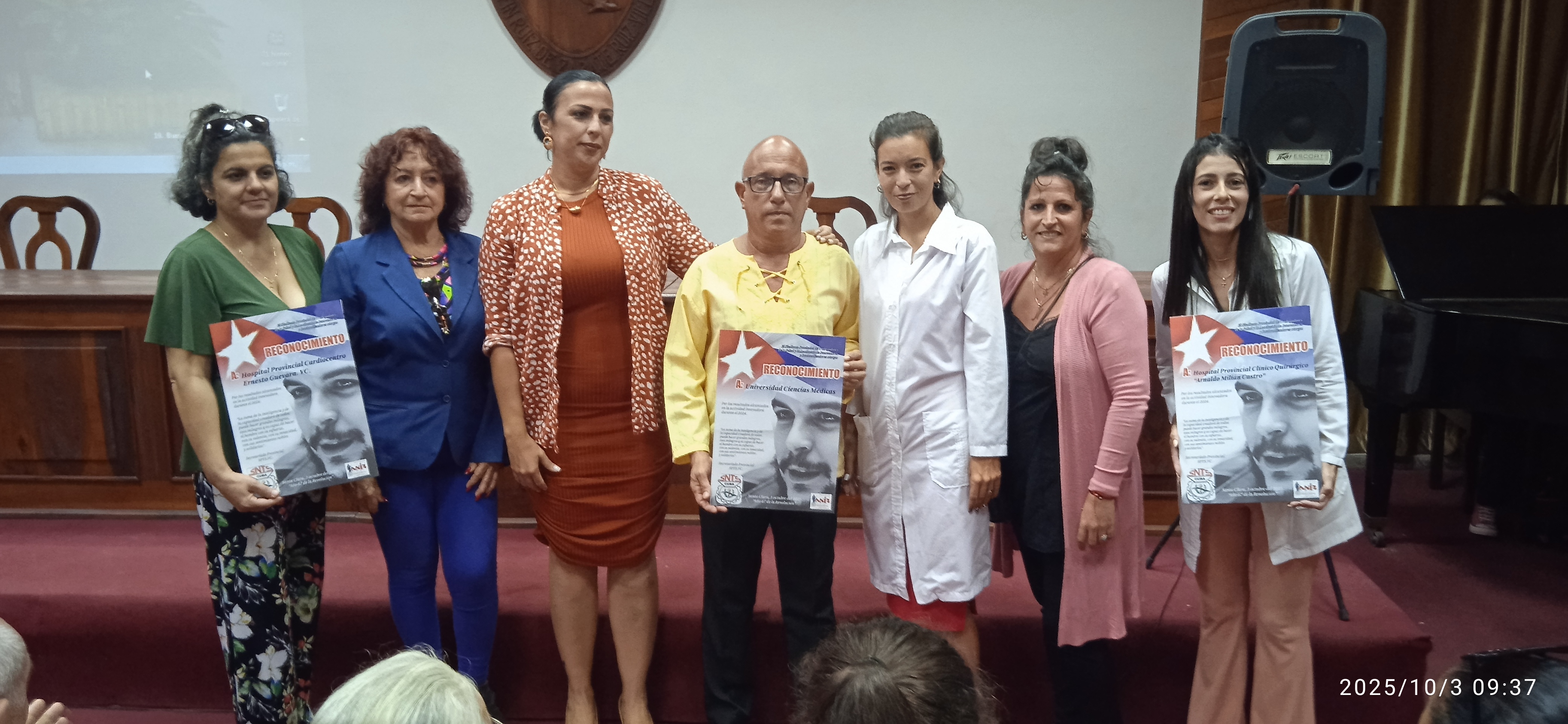 En jornada de reconocimiento innovadores de la salud en Villa Clara