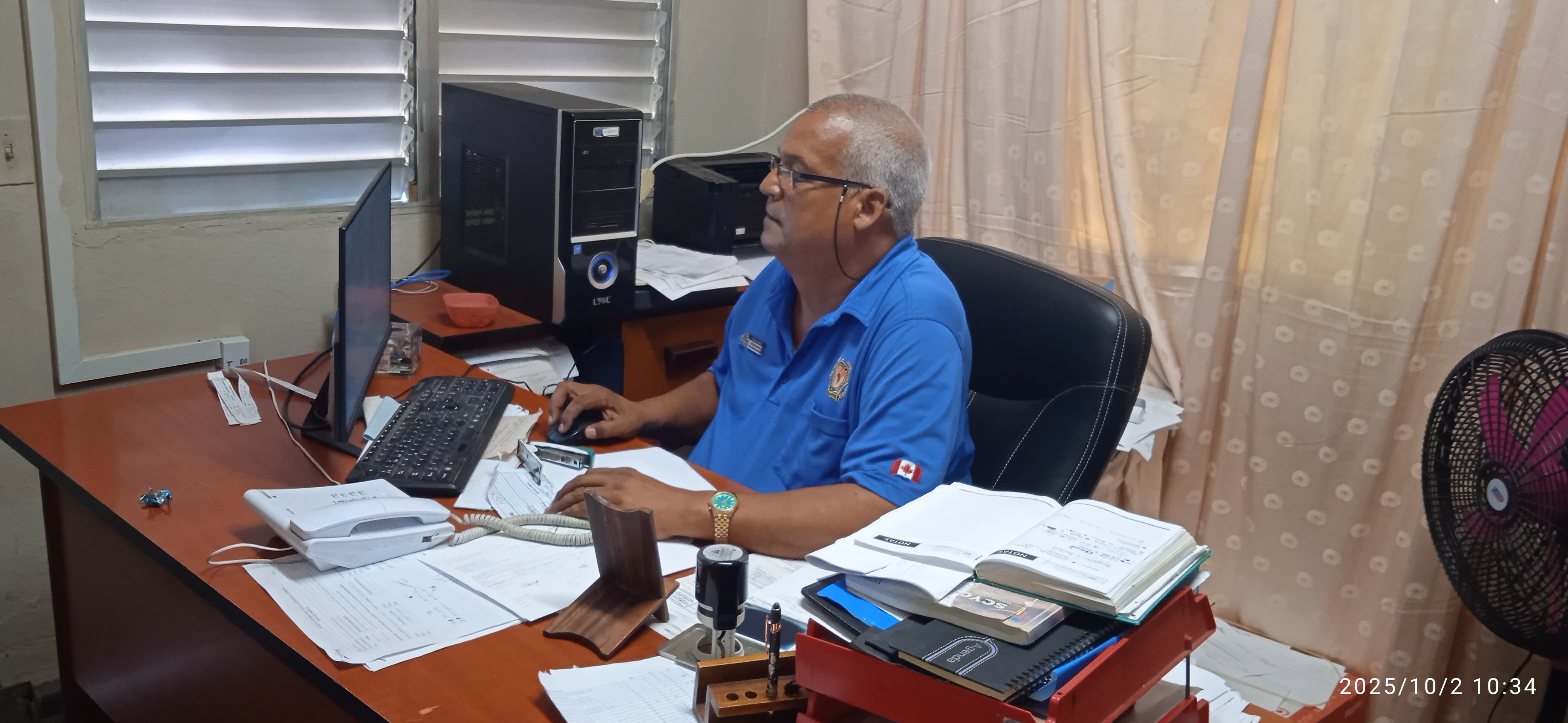 Lauro,  un trabajador azucarero orgulloso de lo que hace