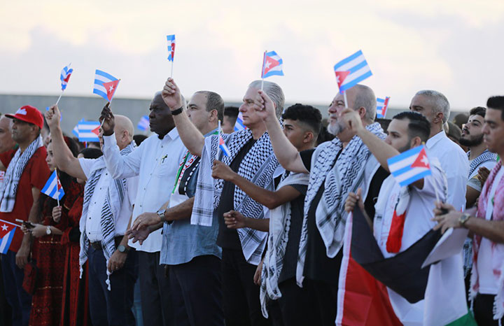 Exige Cuba cese de la agresión imperialista contra Palestina
