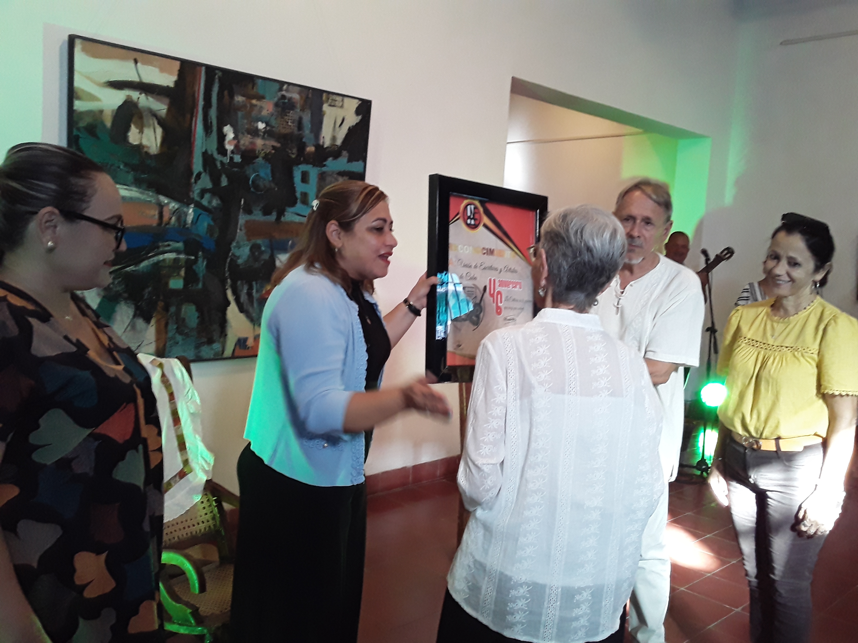 Celebra UNEAC en Villa Clara 46 años de fundada, en el día de la cultura nacional