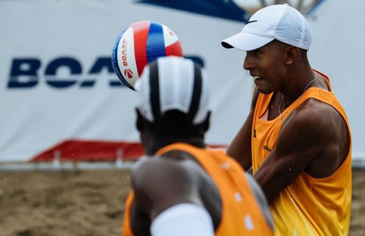 Cubanos a cuartos de final en Liga Rusa de Voleibol de Playa