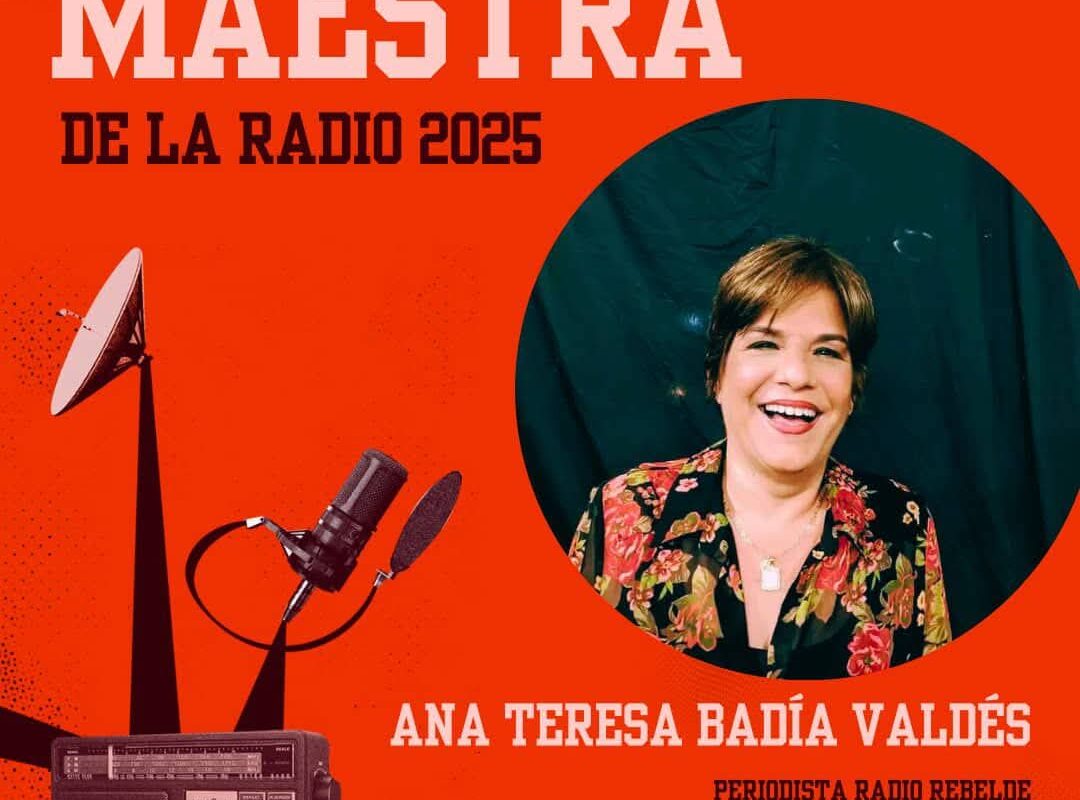 Entregan la Condición de «Maestra de la Radio» a Ana Teresa Badía