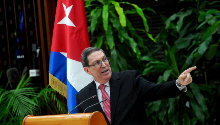 Canciller cubano presenta actualización del Informe sobre el bloqueo